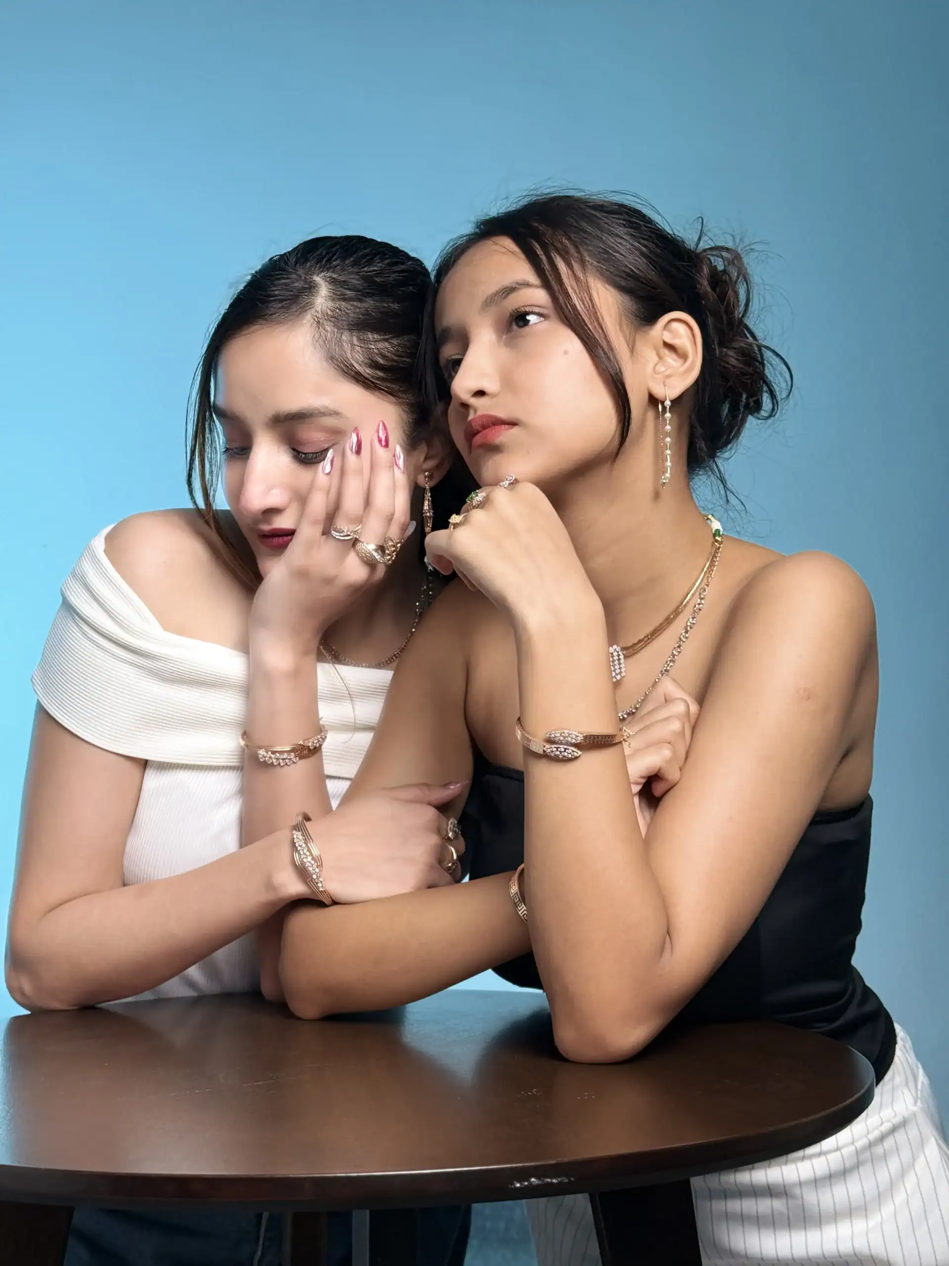 Creative studio shoot
