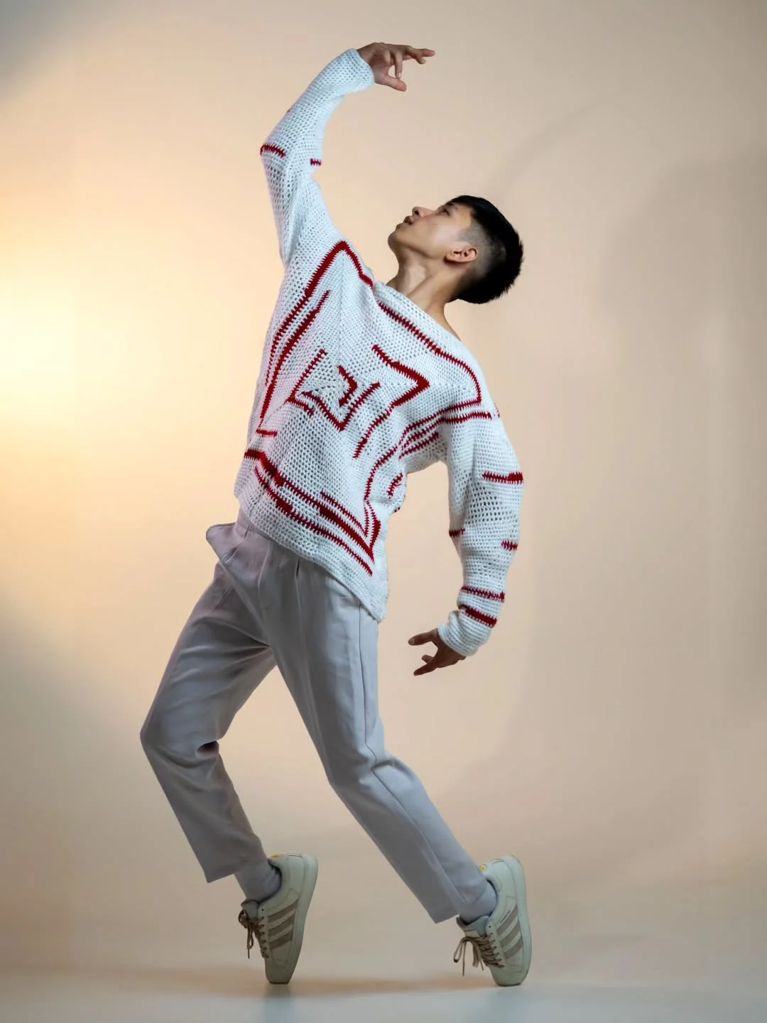 Male fashion model