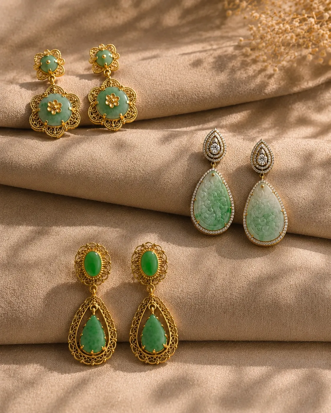 Earring product photography studio
