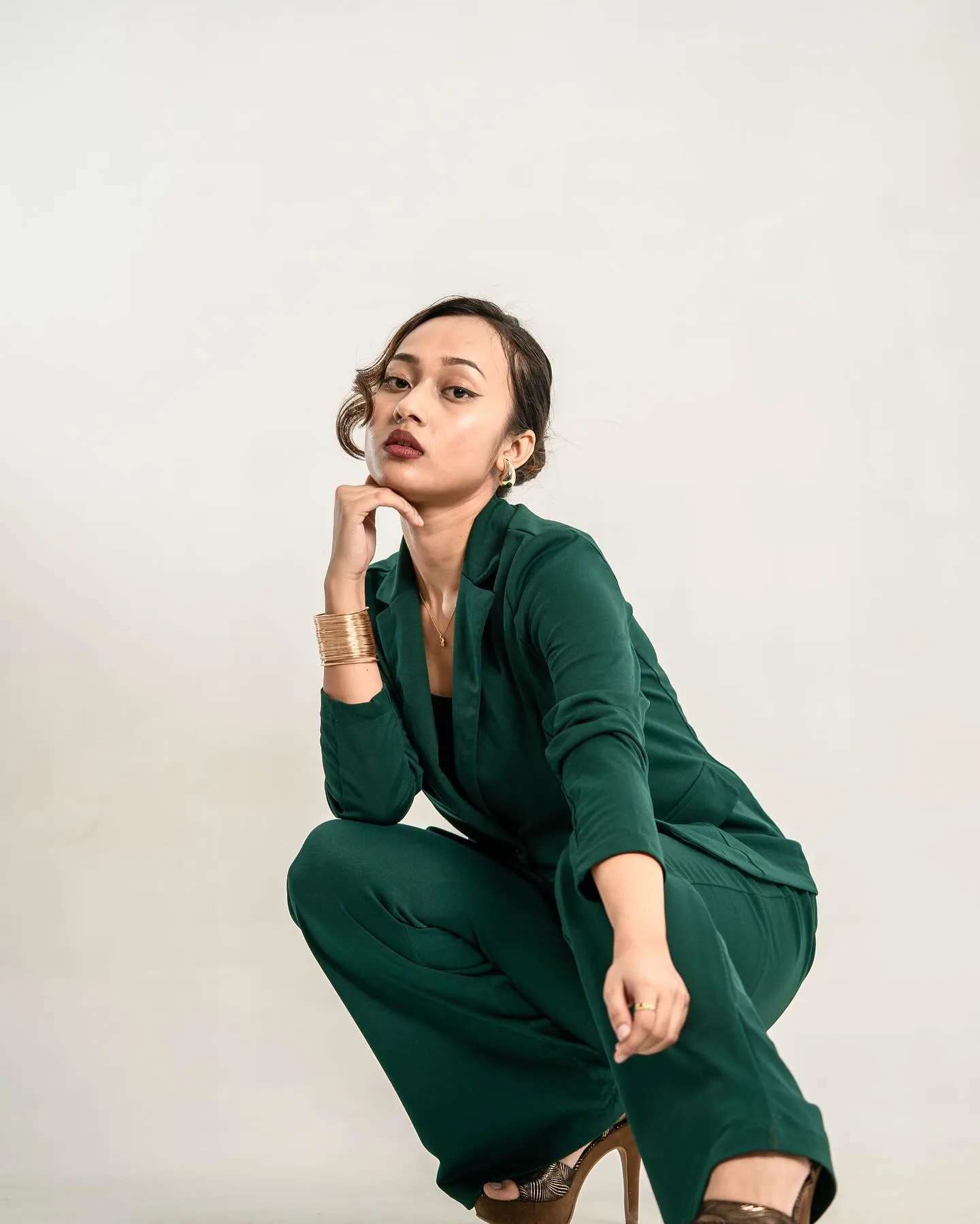 Fashion shoot studio lighting