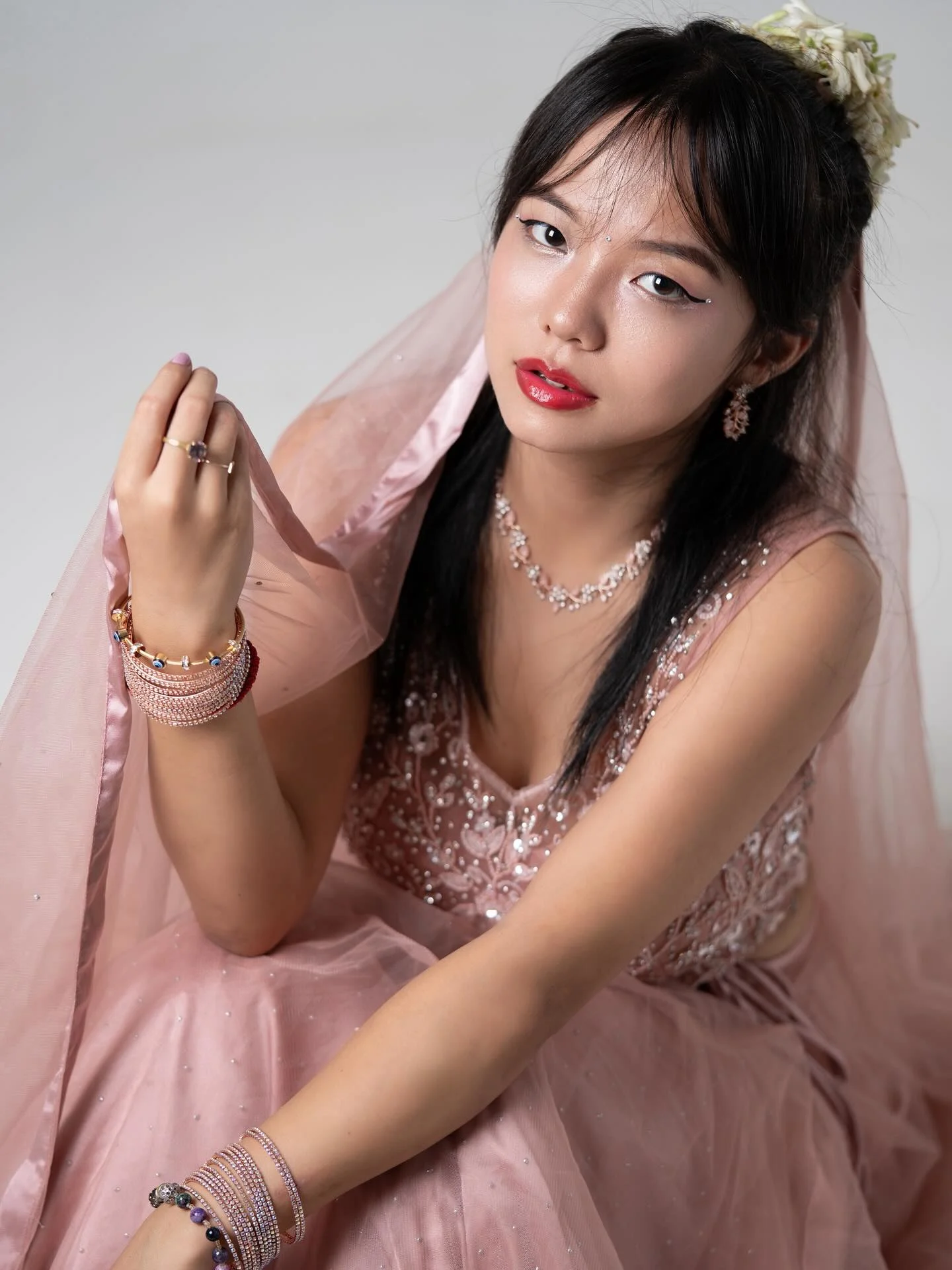 Fashion model brand shoot